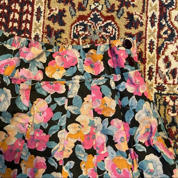 🌈 Lovely Vintage floral kimono shorts - Picture 4 of 8